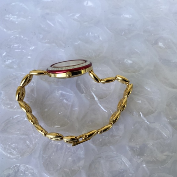 Vintage Gucci 11/12.2 Interchangeable Bezel Watch Gold Tone Near Mint Condition - Picture 4 of 16